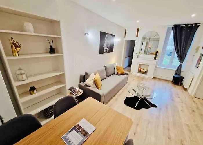 L\'Eden, Apt 4 Prs Avec Jardin En Centre Ville