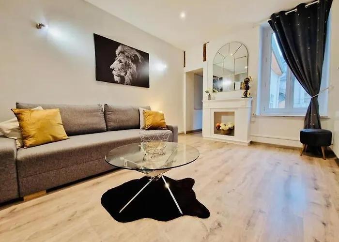 L\'Eden, Apt 4 Prs Avec Jardin En Centre Ville